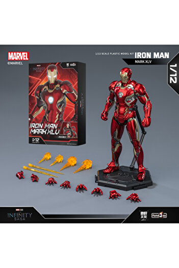 Choice3 MK45 Original LED FondJoy Iron Man MK42 MK43 MK46 MK1 MK2 MK3 MK4 DIY Toys Action Figure Tony Stark