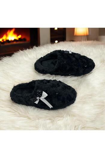 Lion Women's Towel Fabric Inside Home Slippers