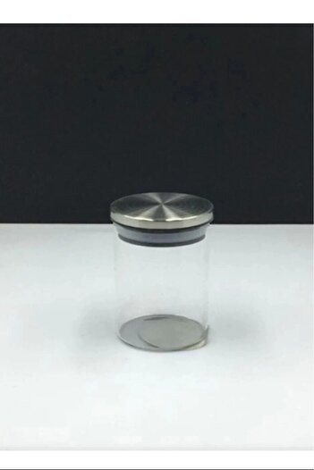 shopwave Glass Spice Rack with Metal Lid 6.5X8 cm -Kvn37