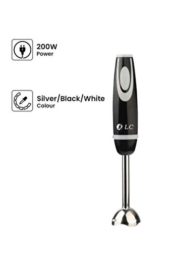 DLC Electric Hand Blender 39003 Black/Silver/White