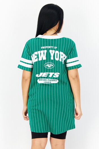 Don't Call Me Jennyfer Women Sportswear Fit Short Sleeve Outdoor Jersey, Green/White