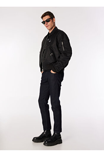 Karl Lagerfeld KLJ PADDED BOMBER Siyah Erkek Mont 245D1501