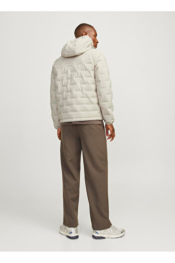 Jack & Jones Ekru Erkek Mont 12260478_JCOSONIC LIGHT JACKET SN