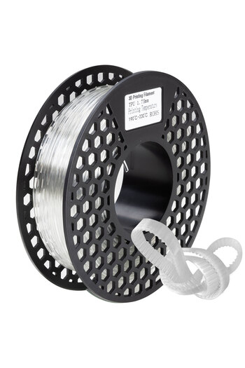 Choice Transparent 200g TPU Filament Flexible material for 3D Printers Flexible Filament Non-Toxic Good Agi