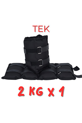 Om 2 kg 1 buc. Greutate neagră pentru mâini și glezne, terapie fizică, exercițiu de reabilitare, greutate de nisip