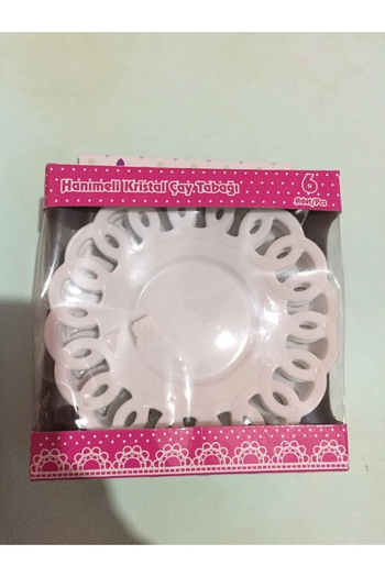 shopwave Tea Plate Unbreakable 6 Pieces -Tm739