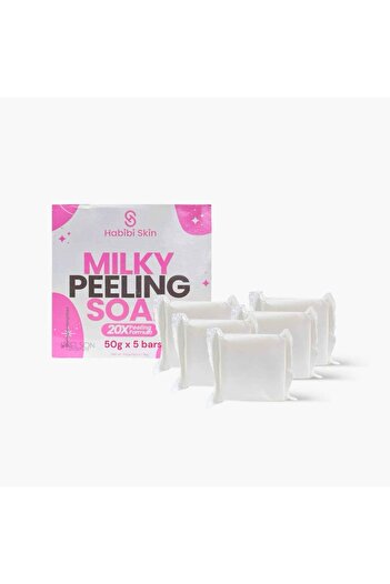 Habibi Skin Milky Peeling Soap 20 PCS x 50g - 1 BOX