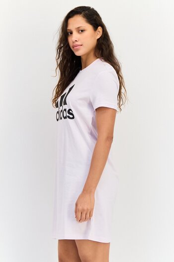 adidas Women Sportswear Fit Brand Logo Outdoor Dress, Light Purple