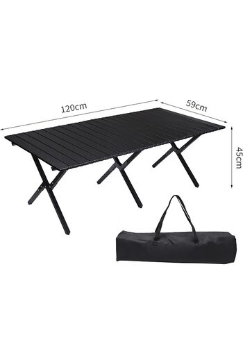 ORIAN Folding Picnic Table with Carry Bag