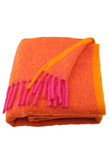 IKEA Cover, bright orange/pink, 130x170 cm