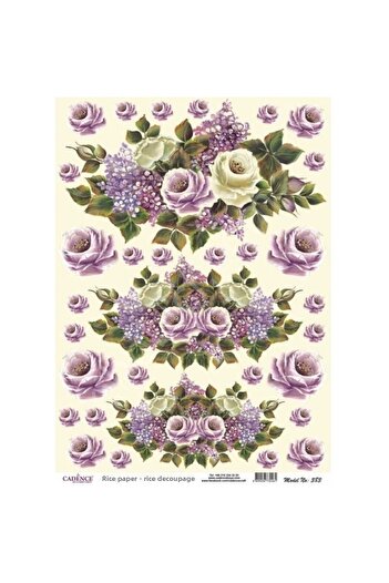 Cadence Brass Decopage Paper Model 383