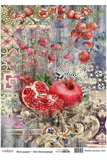Cadence Brass Decopage Paper Model 660