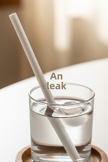 VAN VLECK Set of 25 White Paper Straws – Eco-Friendly, Disposable, Durable, White Straws