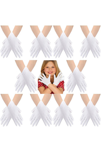 Skygo 20 Pieces of Lycra White Marching Gloves - 23 April, 29 October, 19 May Show