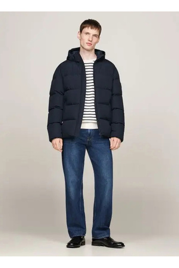 Tommy Hilfiger Kabát Puffer Jacket s kapucí