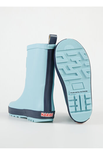 Haribo Hrbftw701 Ankle Fur Rain Çizme Mavi