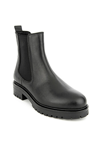 Hush Puppies Siyah Kadın Deri Bot 725028-001