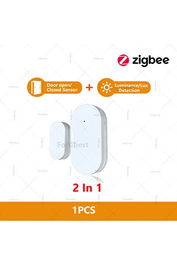 Choice With Lux Detect Zigbee Door Sensor Window Contact Open Close Detector With Luminosity/Vibration Dete