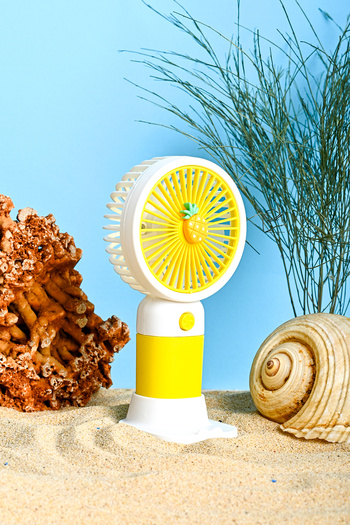 Dr Hana Mini Fan Masaüstü Taşınabilir Telefon Stantlı Vantilatör 2si 1 Arada Güçlü üfleme