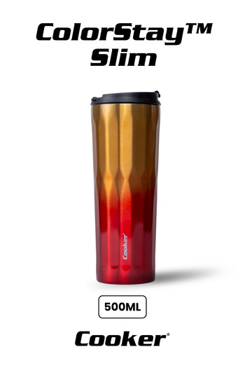Cooker 0.50 Lt Colorstay ™   Slim Stainless Steel Thermos Camping Office Picnic Thermos