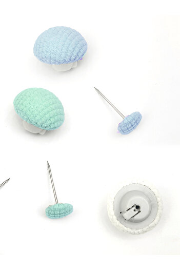sehra Duvet Cover Quilt Cover Sheet Curtain Fixing Clip Mushroom Button Non-Slip Needle Practical 8-Piece Buckle