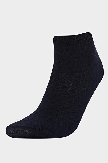DeFacto Men's 5-Pack Cotton Booties Socks F5292Axns