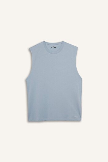 DeFacto Defactofit Boxy Fit Crew Neck Sports Tank Top A1821Ax25Hs