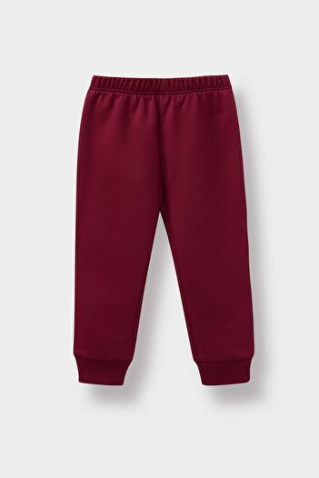 DeFacto Baby Girl 2-Piece Set Printed Soft Fleece Sweatshirt and Sweatpants F0543A525Wn