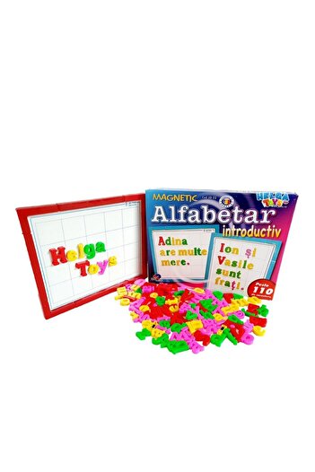 Helga Toys Alfabetar introductiv magnetic, litere mari si litere mici