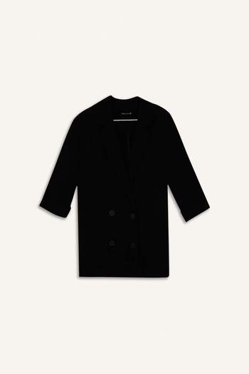 DeFacto Regular Fit Jacket Collar Cotton Blazer Jacket G0397Ax25Au