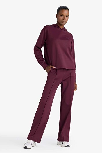 DeFacto Defactofit Staright Fit Pocketed Standard Length Soft Fleece Inside Sportsman Pants F1694Ax25Wn