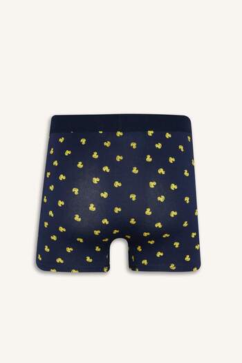 DeFacto Regular Fit Desenli 3'lü Boxer E9829AX25AU
