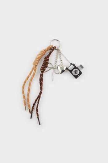DeFacto Women's Brown String Charm Keychain F6967Axns