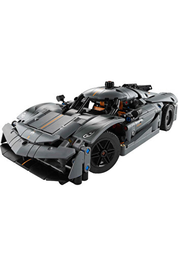 LEGO ®   سيارة تكنيك كونيجسيج جيسكو أبسولوت جراي هايبر 42173 - مجموعة ألعاب للأطفال (801 قطعة)