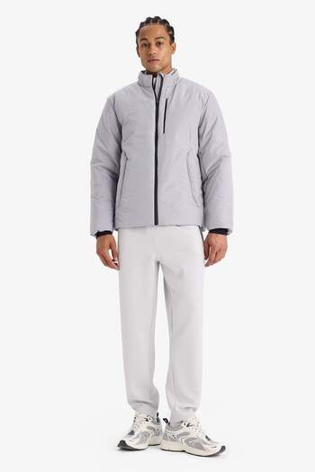 DeFacto Defactofit Waterproof Slim Fit Tight-Fitting Zippered Waterproof Coat E9484Ax25Wn