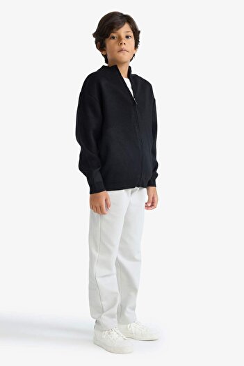 DeFacto Boy's Half Zipper Cardigan F0817A825Au