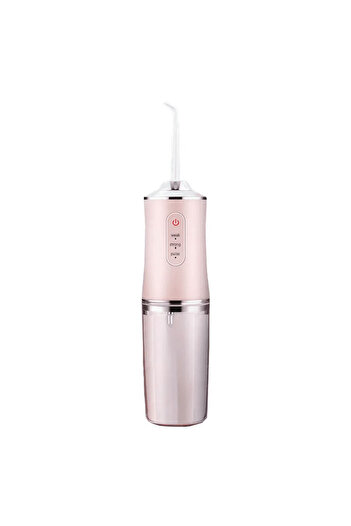 COOYA Cordless Water Flosser Teeth Cleaner, Rechargeable Portable,for Cleanning Plaque Deposits,Pink