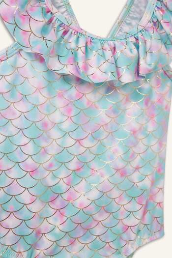 DeFacto Baby Girl Patterned Swimsuit E1932A525Sm