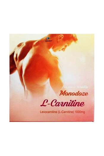 Monodoze L-carnitine 1000mg Liquid Sachets - Premium Energy & Fat Metabolism Support
