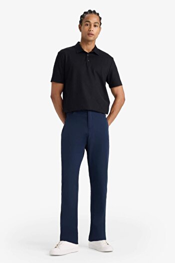 DeFacto DeFactoFit Slim Fit Dar Kesim Standart Paça Dokuma Sporcu Pantolon E3333AX25AU