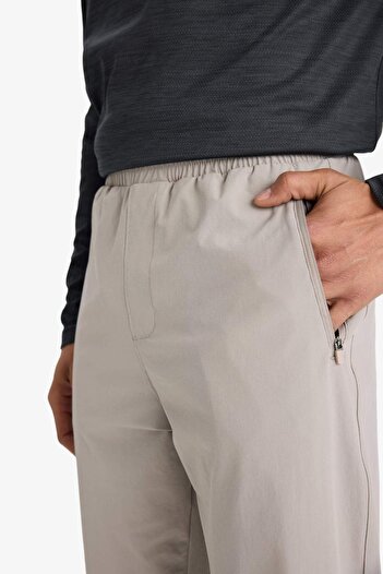 DeFacto DeFactoFit Slim Fit Dar Kesim Fermuar Cepli Dokuma Sporcu Jogger F1288AX25AU