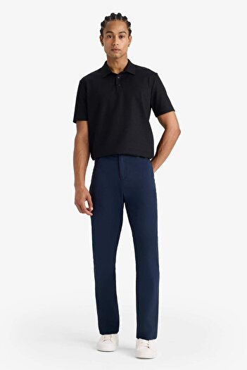 DeFacto DeFactoFit Slim Fit Dar Kesim Standart Paça Dokuma Sporcu Pantolon E3333AX25AU
