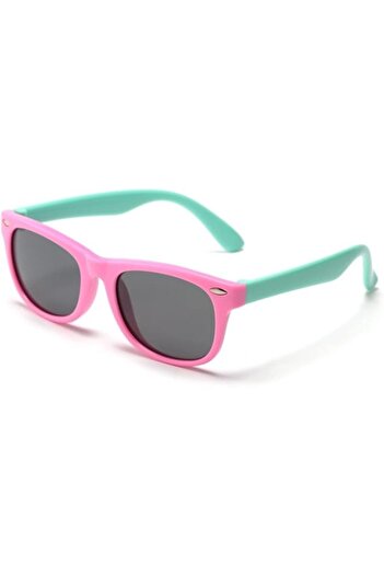 fulina Kids Sunglasses Polarized, Arabest Flexible 100% UV Protection Silicone Safety Glasses for Age 3-12,