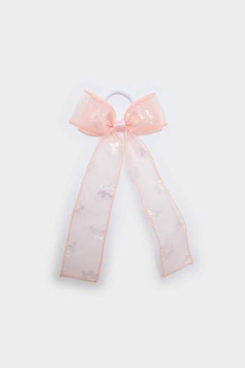 DeFacto Girl's Pink Bow Rubber Buckle F6872A8Ns