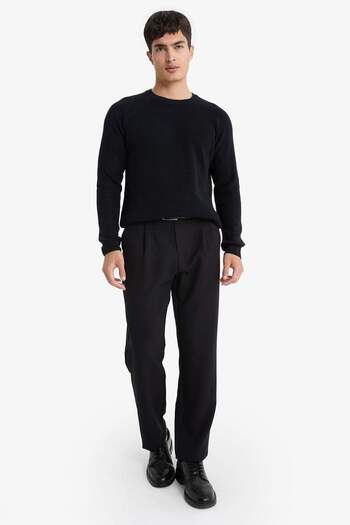 DeFacto Standard Fit Crew Neck Knitwear Sweater A8458Ax25Wn
