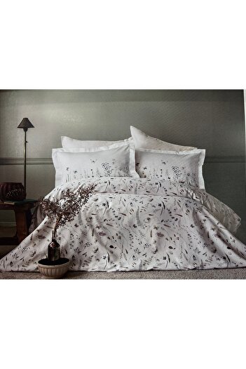 Pupilla Collection Printed Cotton Satin Duvet Cover Set - Kristin