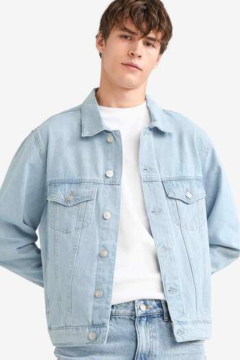 DeFacto Джинсова куртка з ґудзиками Regular Fit F4741AX25AU