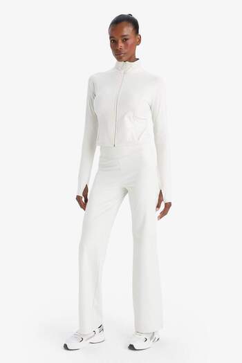 DeFacto Defactofit Wide Leg Wide Leg Recovery High Waist Soft Touch Sportsman Pants E9556Ax25Au