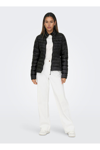 ONLY Black Women's Coat Onltahoe Quilted Jacket Otw Cc