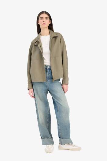 DeFacto Waterproof Relax Fit Cotton Zippered Coat E8609Ax25Au